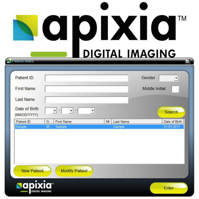 Original Apixia PSP Digital X-ray Dental 3D Scanner